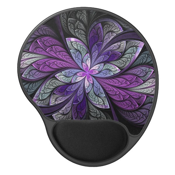 La Chanteuse Violett gel mouse pad