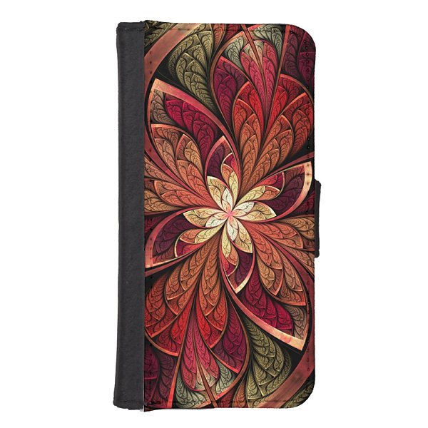 La Chanteuse Rouge wallet case