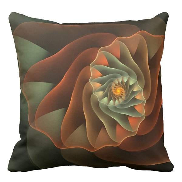 Abstract throw pillows